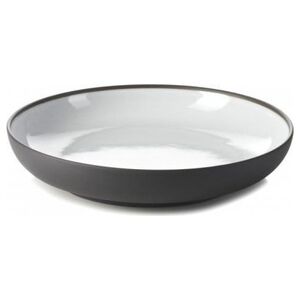 Revol SOLID talerz 23,5 cm, biało-czarny