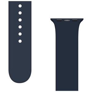 Hurtel Silicone Strap APS silikonowa opaska do Watch Ultra / 8 / 7 / 6 / 5 / 4 / 3 / 2 / SE (45 / 44 / 42mm) pasek bransoleta do zegarka ciemnoniebieski