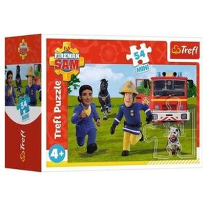 Trefl PUZZLE 54EL TREFL 19761 MINI STRAZAK SAM W GOTOW