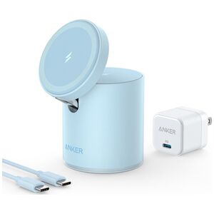 Ładowarka Anker PowerWave Mag-Go Indukcyjna 1x USB-C 1.1 A (B2568331)