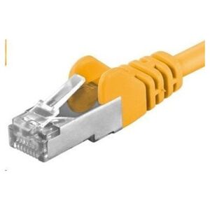 PremiumCord PREMIUMCORD Patch kabel CAT6a S-FTP, RJ45-RJ45, AWG 26/7 7m zółty