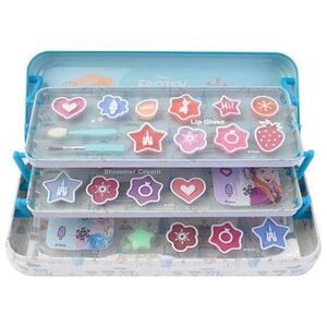 Disney Frozen Makeup Case Triple Layer Beauty Tin zestaw kosmetyków do makijażu dla dzieci