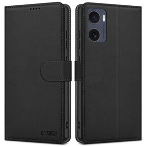 Case MOTOROLA MOTO G05 / E15 Tech-Protect Wallet Matte black 5906302361144