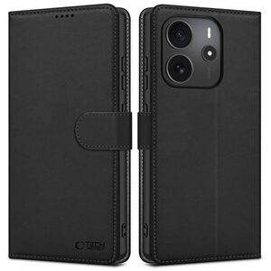 Case XIAOMI REDMI NOTE 14 4G Tech-Protect Wallet Matte black 5906302361151
