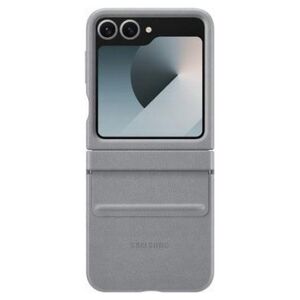 Samsung Case Samsung EF-VF741PJEGWW Z Flip6 F741 gray/gray Flap ECO-Leather Case