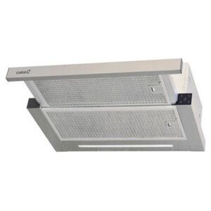Okap Cata CATA Hood | ATH 61X | Telescopic | Energy efficiency class A+ | Width 60 cm | 605 m³/h | Touch control | LED | Silver Grey