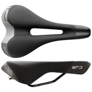 Selle Italia Siodło SELLE ITALIA SPORTOURING ST 3 SUPERFLOW S (id match - S3) Fec Alloy 7x9, soft-tek, czarne (NEW)