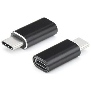 Adapter USB Lightning - USB-C Czarny