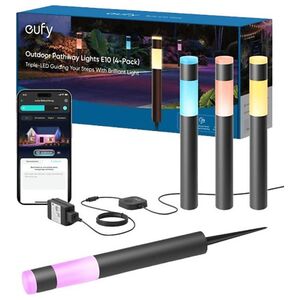 Eufy - Gartenleuchte - LED - RGBWW light - 1500-9000 K (Packung mit 4)