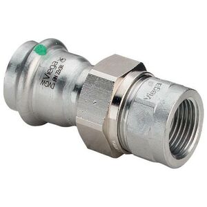 Dwuzłączka z SC 18 x 1/2 stal szlachetna - nierdze / blyszczacyŁącznik do rur