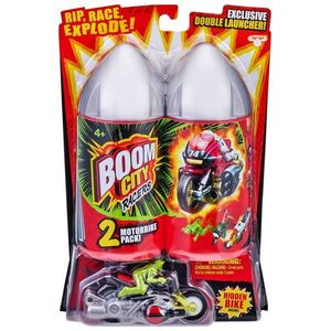 Tm Toys Boom City RACERS S2, MOTORBIKES 2PK