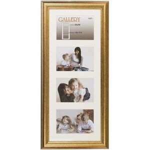 Ramka Victoria Collection Photo frame Ema Gallery 20x50/4/10x15, gold (VF3967)