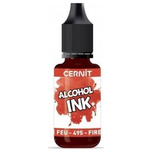 Carioca Cernit alcohol ink 20ml fire red