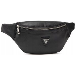 Guess, Certosa, Synthetic Leather, Textile Fanny Pack, hmcrts p1330, Black, 28 x 14 x 8 cm, For Men For Men