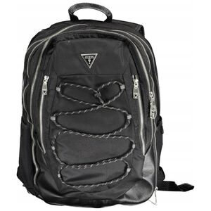 Guess, Certosa, Nylon, Textile Crossbody Bag, Black, HMECRNP2209, 33 x 46 x 15 cm, For Men For Men