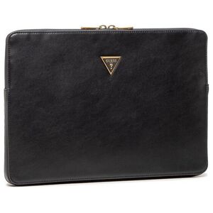 Guess, Scala, Textile Handbag, Document Holder, Black For Women