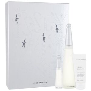 Xmas 2023 Set Issey Miyake: L'Eau d'Issey, Eau De Toilette, For Women, 100 ml + L'Eau d'Issey, Moisturizing, Body Lotion, 50 ml + L'Eau d'Issey, Eau De Toilette, For Women, 10 ml *Vial For Women