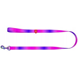 Collar Smycz dla psa nylonowa WAUDOG gradient, szer. 20mm, dł. 122cm, fioletowa