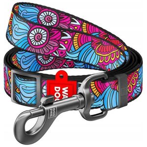Collar Smycz dla psa Waudog nylonowa, wzór "Lato", szer. 25 mm, dł. 152-183 cm