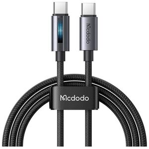 Kabel USB Mcdodo Kabel USB-C do USB-C Mcdodo CA-5740, 100W 1.2m (czarny)
