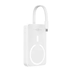 Baseus Mini 10000mAh 30W MagSafe Edition Bayern Munich wireless charging powerbank (white)