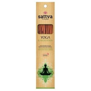 Sattva Naturalne Kadzidła Yoga & Meditation 15szt.