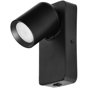 Lampa sufitowa Orno MALTA SP 1, oprawa ścienno-sufitowa, GU10 max. 12W, IP20, czarna, prostokątna podstawa