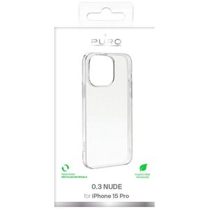 SBS Mobile Puro 03 Nude Case iPhone 15 Pro transparent