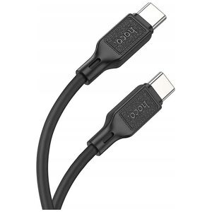 Kabel USB Hoco HOCO kabel Typ C do Typ C 3A 60W X90 1 m czarny