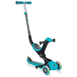 Hulajnoga Globber GO-UP Deluxe Lights Miętowy (4895224401926)