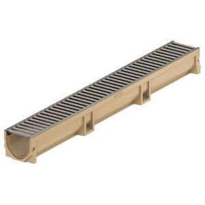 ACO DRAINAGE CHANNEL GALV STEEL EUROLINE 1M