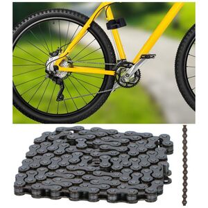 Bicycle Gear ŁAŃCUCH ROWEROWY 116OGNIW MTB 6 RZĘDOWY 12,7 x 2,4 MM BICYCLE GEAR
