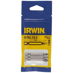Irwin IRWIN KOŃCÓWKI kpl. 3szt.   50mm PH1, PH2 I PH3 W BLISTRZE