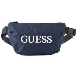 Guess, Quatro, Textile Fanny Pack, Blue, 19/28.5 x 17 x 4 cm, For Men For Men