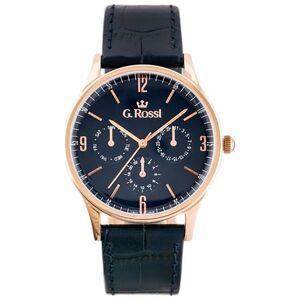 Zegarek Gino Rossi Zegarek  10737A-6F3 (zg258f) blue/r.g. uniwersalny