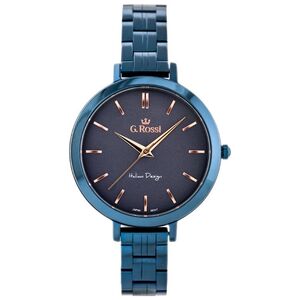 Zegarek Gino Rossi ZEGAREK DAMSKI  11389B-6F3 (zg787h) blue/violet uniwersalny
