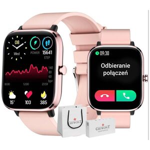 Smartwatch Giewont Smartwatch Giewont Dynamic SmartCall GW230-1 - Rose Gold/Powder Pink