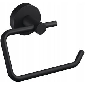 Tesa TESA MOON BLACK Porta carta igienica Colla Metallo