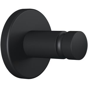 Tesa TESA MOON BLACK Wewnętrzna Haczyk na ręczniki Czarny