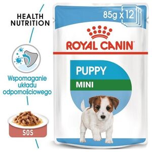 Royal Canin Royal Canin Mini Puppy karma mokra dla szczeniąt, od 2 do 10 miesiąca życia, ras małych saszetka 85g