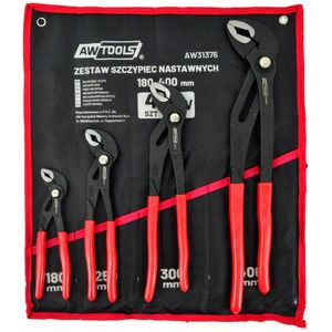 AWTOOLS ZESTAW SZCZYPIEC NASTAWNYCH 4szt. (7/10/12/16")