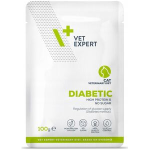 VetExpert Veterinary Diet Diabetic Cat 100g Pouch