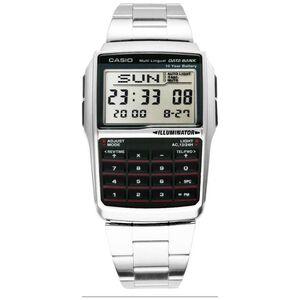 Zegarek Casio Zegarek Męski Casio DATABANK CALCULATOR STEEL