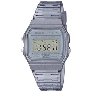 Zegarek Casio Zegarek marki Casio model F-91W_M kolor Szary. Akcesoria Dla obu płci. Sezon: Cały rok NoSize