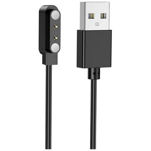 HOCO kabel do ładowania smartwatcha Y25 0,6 m czarny