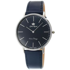Zegarek Gino Rossi męski Blend Slim czarny (11014A-6F1)