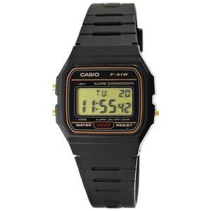 Zegarek Casio Zegarek Męski CASIO F-91WG - 9QDF uniwersalny