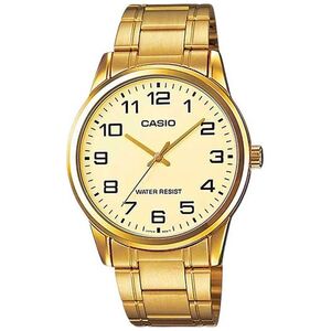 Zegarek Casio Zegarek marki Casio model MTP-V001G kolor Zółty. Akcesoria męski. Sezon: Cały rok NoSize