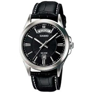 Zegarek Casio Zegarek marki Casio model MTP-1381L kolor Czarny. Akcesoria męski. Sezon: Cały rok NoSize