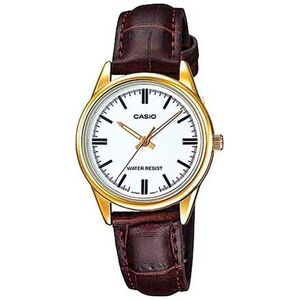 Zegarek Casio Zegarek marki Casio model LTP-V005 kolor Brązowy. Akcesoria damski. Sezon: Cały rok NoSize